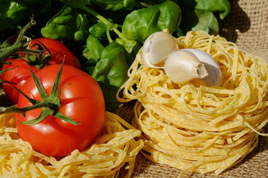 noodles, tagliatelle, pasta, tomatoes, basil, food, vegetarian, italian, meal, fresh pasta, raw, raw pasta, ingredients, italian cuisine, italian food, food preparation, noodles, pasta, pasta, pasta, pasta, food, food, italian, italian food, italian food, italian food, italian food, italian food